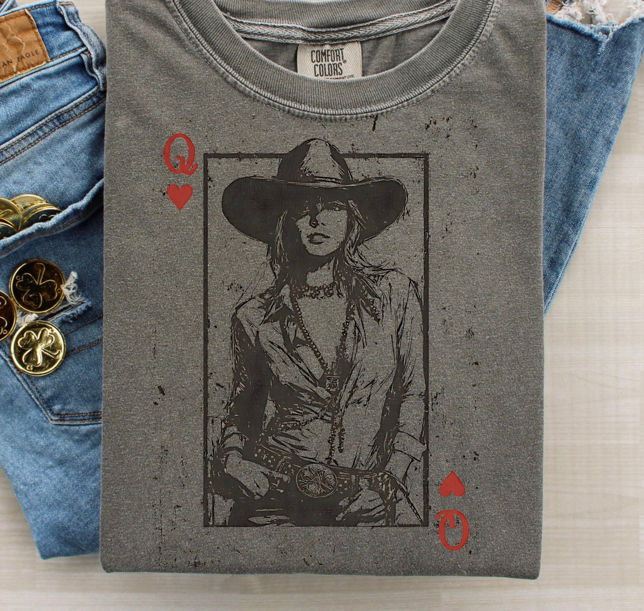 Cowgirl Queen of Hearts