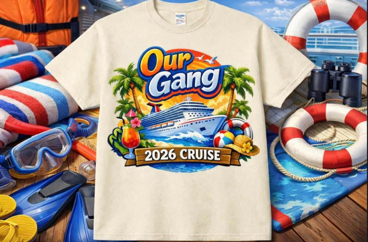 Our Gang 2026 Cruise Shirt