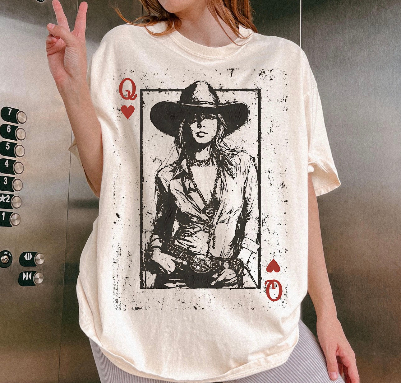 Cowgirl Queen of Hearts