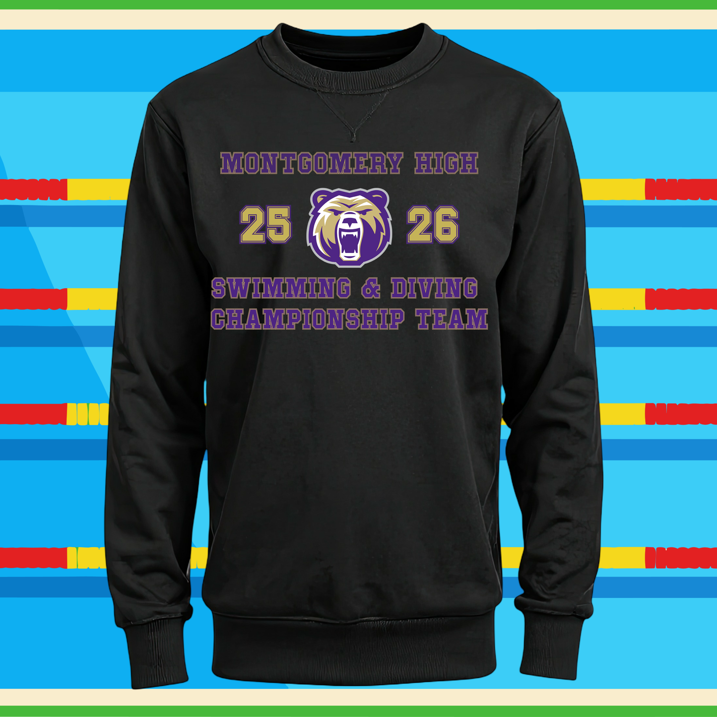 Sweat Shirt - Montgomery Bear 2025-2026